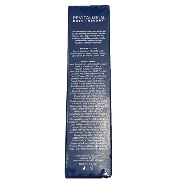 Juve Tress Revitalizing Hair Therapy 3.38 oz New & Sealed - Picture 2 of 2